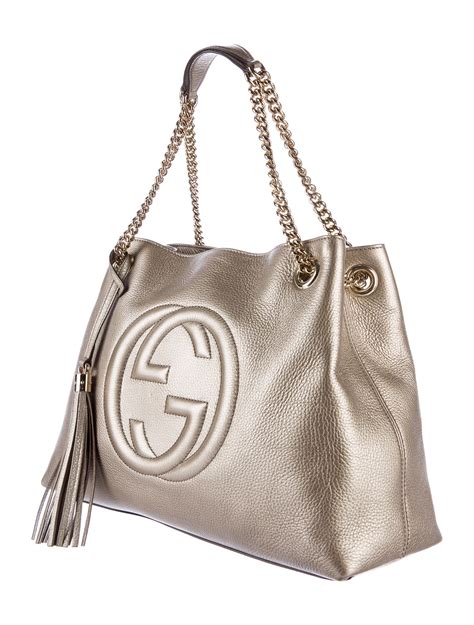 gucci xl chain shoulder bag|gucci adjustable shoulder handbags.